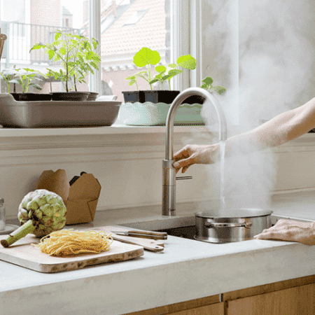 QUOOKER COMBI FUSION ROUND RVS + CUBE – 22FRRVS - Afbeelding 6